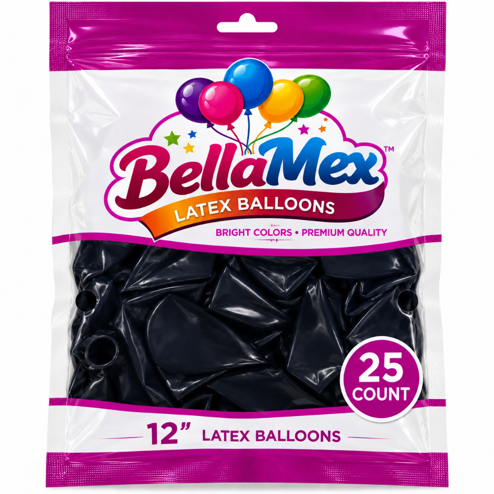 12" Night Blue Latex (25ct) - BellaMex