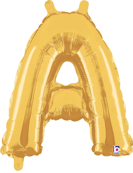 14" Megaloon Jr. Letter A - Gold (5ct)