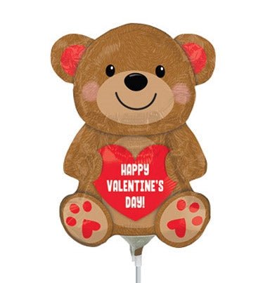 14" Valentine's Day Cuddly Bear (10ct)