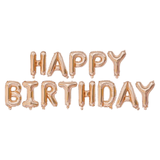 16" Balloon Banner - Happy Birthday