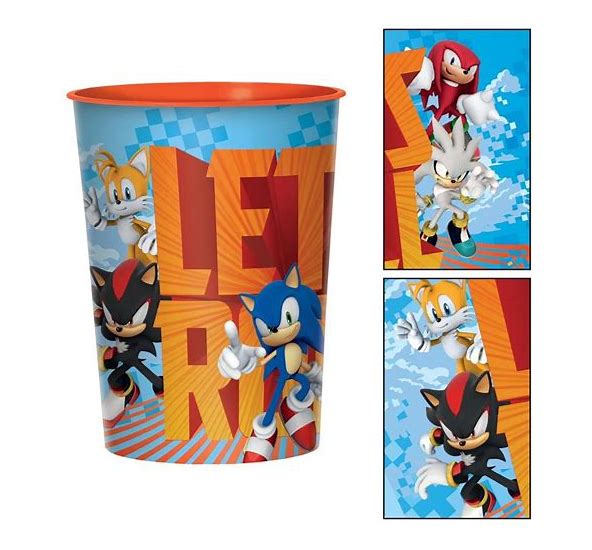 16oz Sonic Plastic Cup 12ct - Amscan