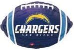 17" NFL Football - San Diego Chargers