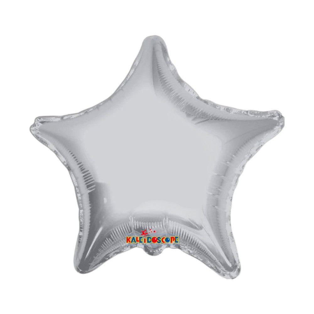 18" Solid Stars - Silver (100ct) - Conver USA