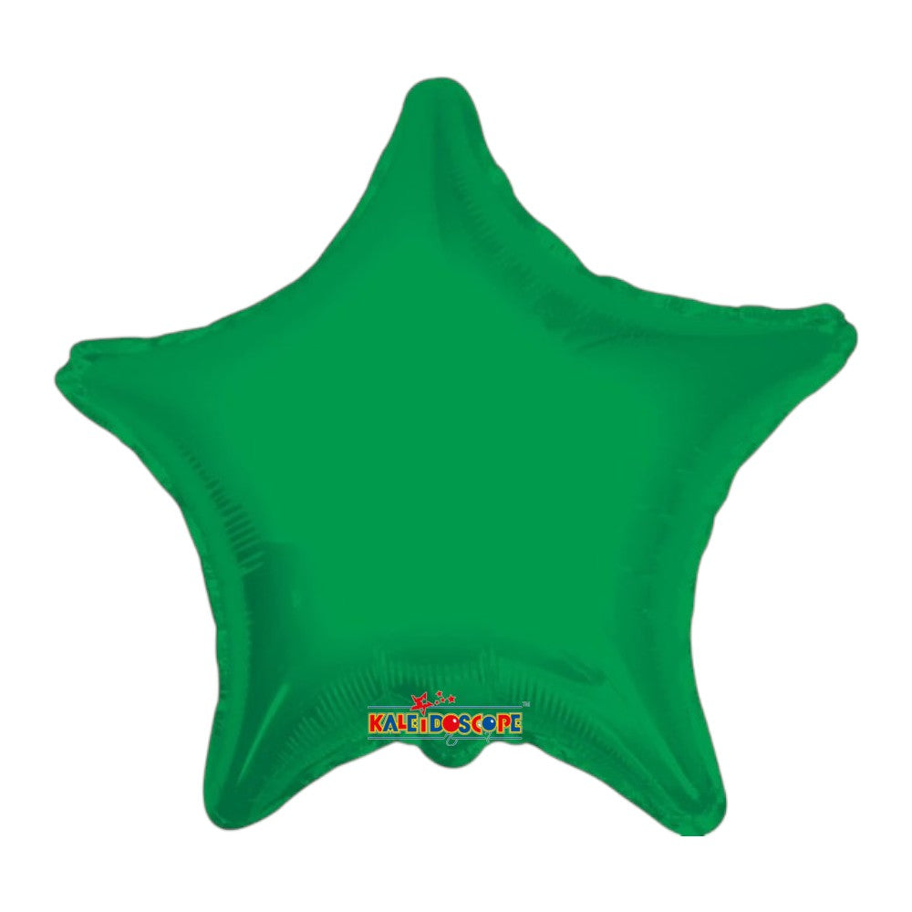 18" Solid Stars - Emerald Green (100ct) - Conver USA