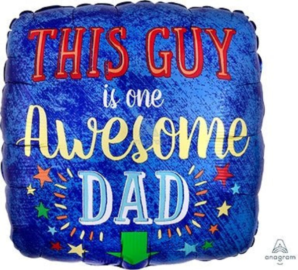 18" Awesome Dad (10ct)