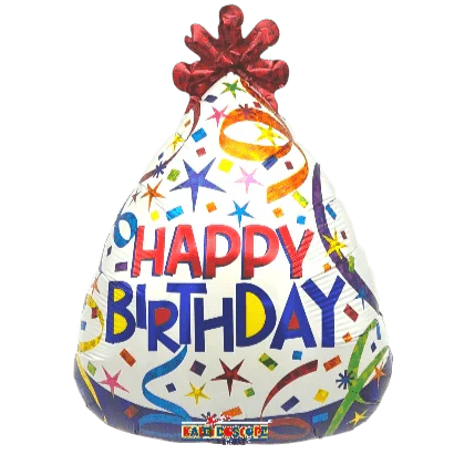 18" Birthday - Hat (100ct) - Conver USA