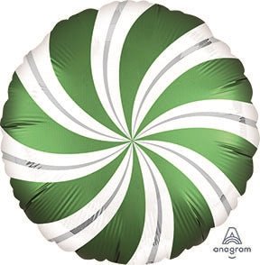 18" Candy Swirls - Green (10ct)