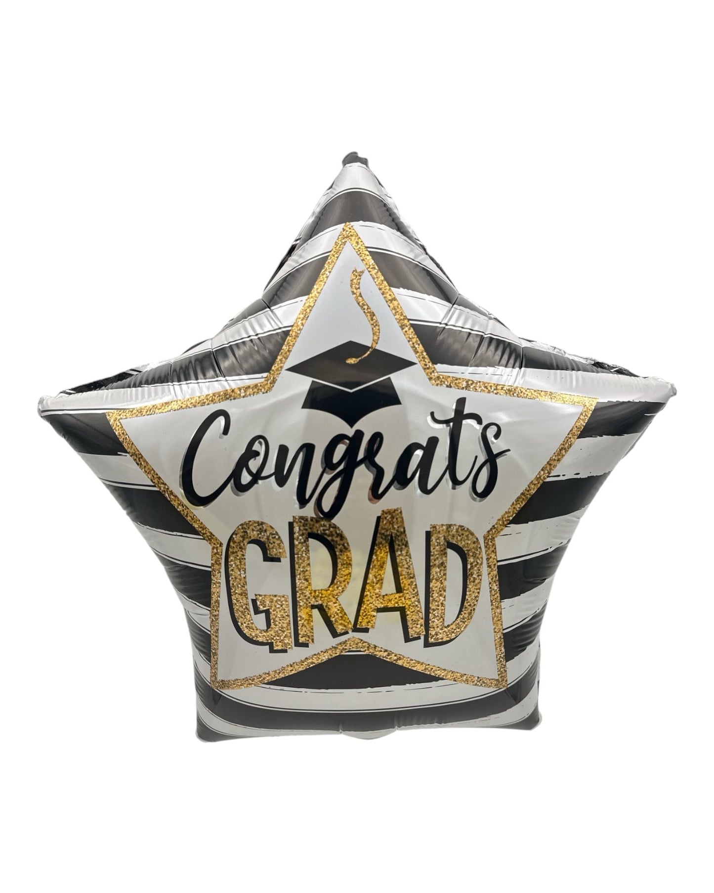18" Congrats Grad Gold Star (100ct) - Conver USA