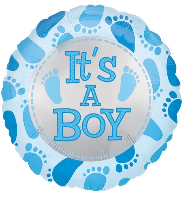 18" Cute Baby Boy Feet (10ct)