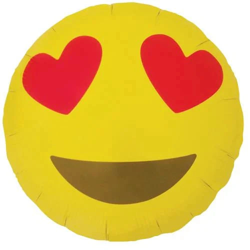 18" Emoji - Heart Eyes - Northstar