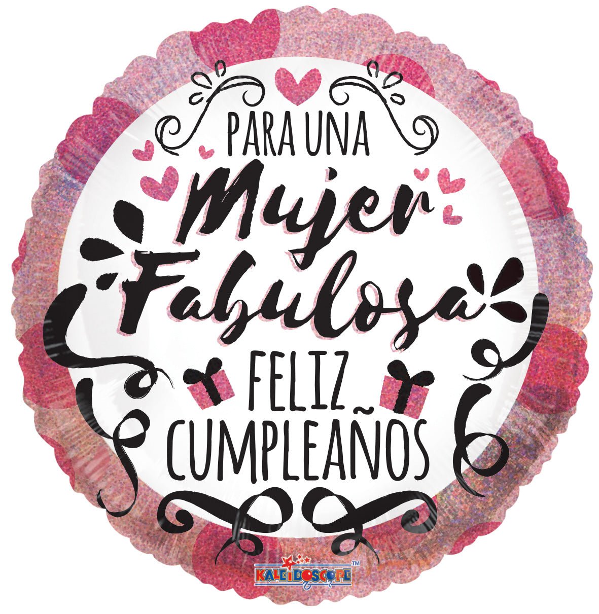 18" Feliz Cumpleanos - Para Una Mujer Fabulosa (100ct) - Conver USA
