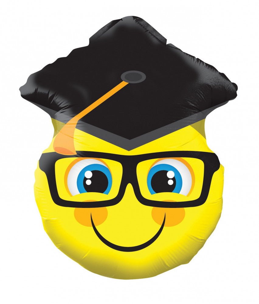 18" Graduation Emoji (100ct) - Conver USA