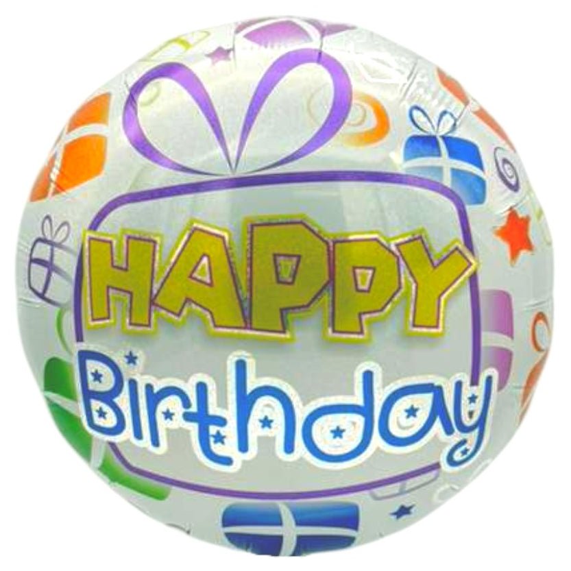 18" Happy Birthday - Assorted Gifts - 20ct - Party America