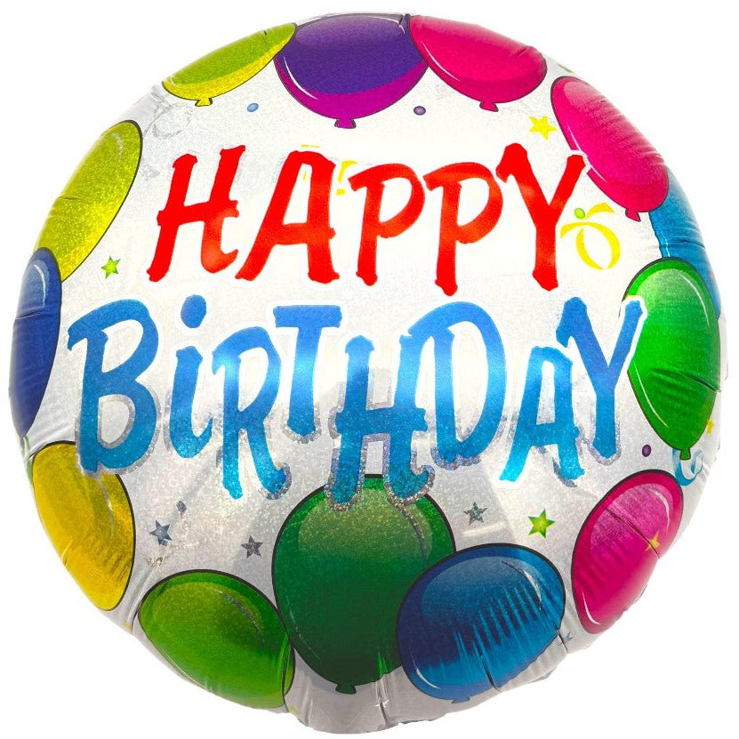 18" Happy Birthday - Balloons - 20ct - Party America