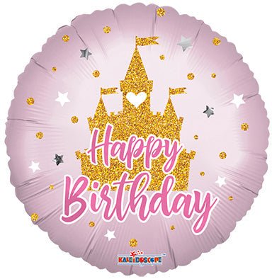 18" Happy Birthday Castle (100ct) - Conver USA