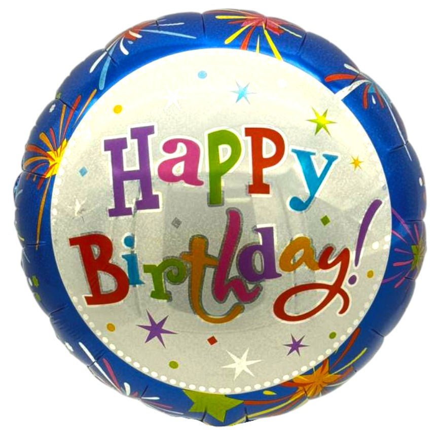 18" Happy Birthday - Fireworks - 20ct - Party America