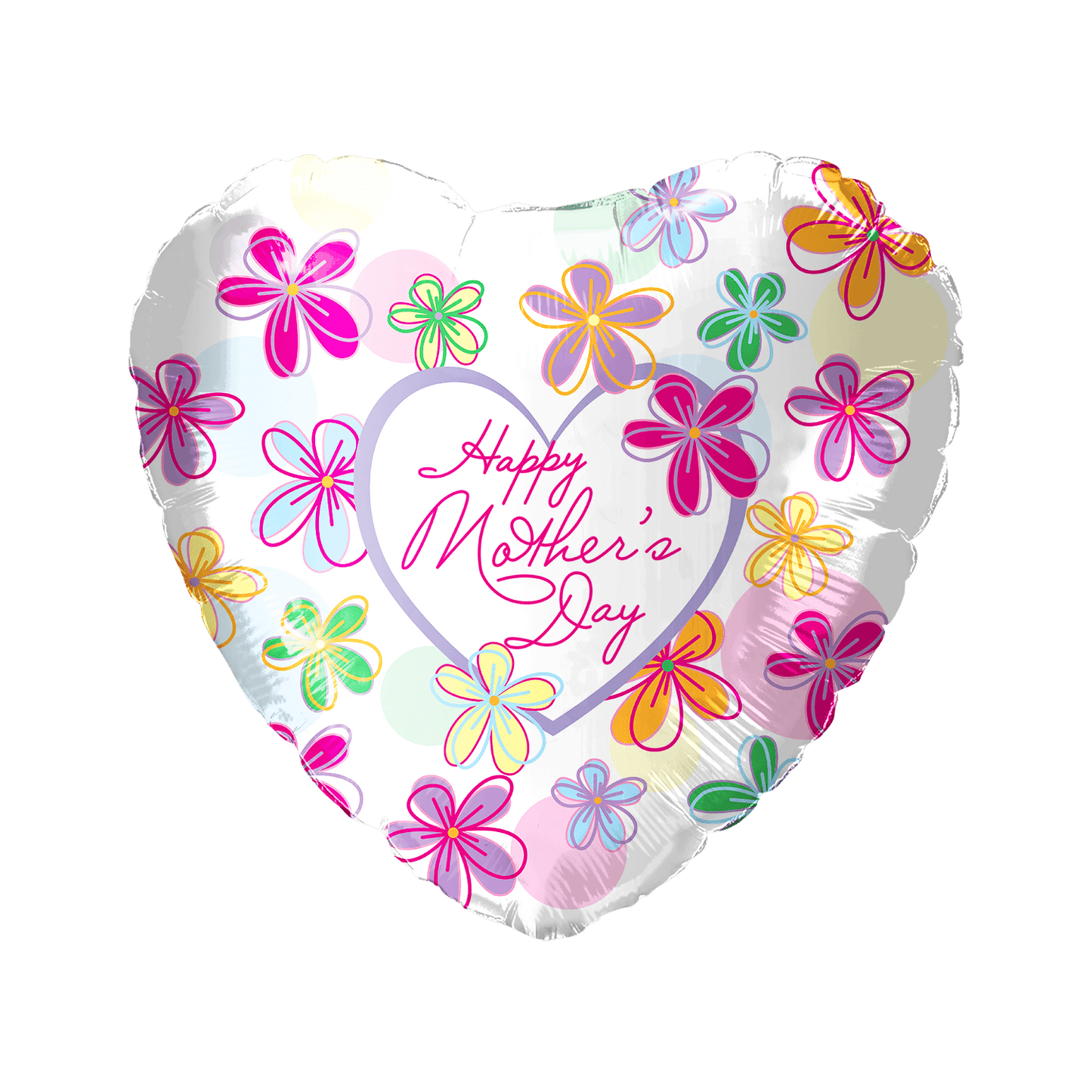 18" Happy Mother's Day Flower - 50ct - Party America
