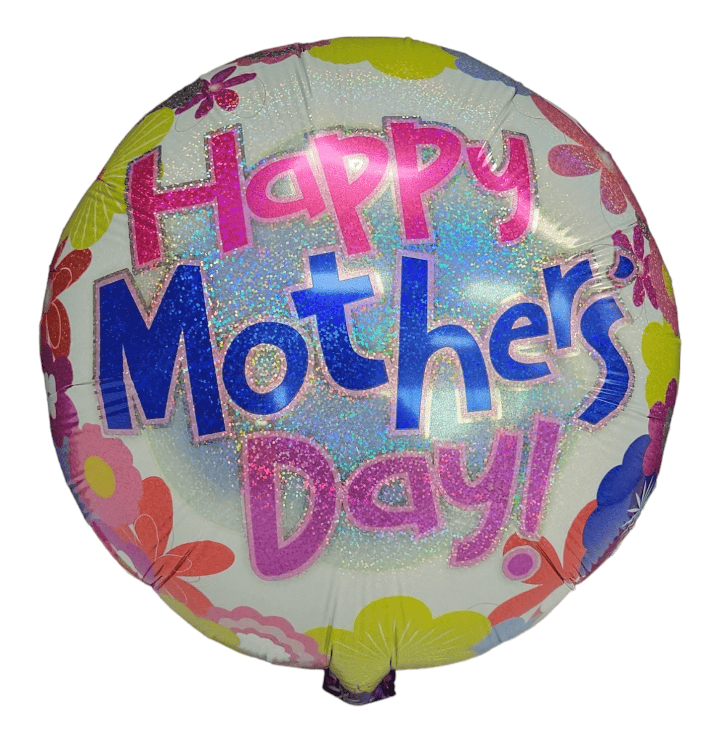 18" Happy Mother's Day Holographic Flower - 20ct - Party America