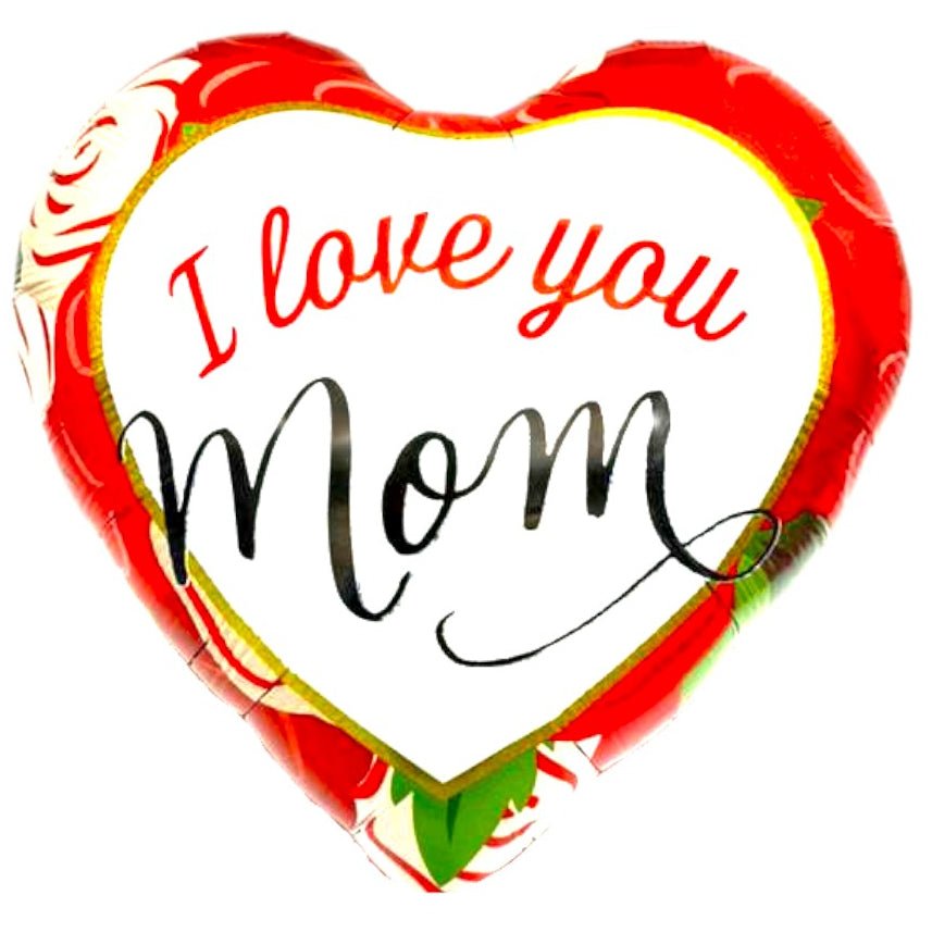 18" Happy Mother's Day - Roses - 50ct - Party America