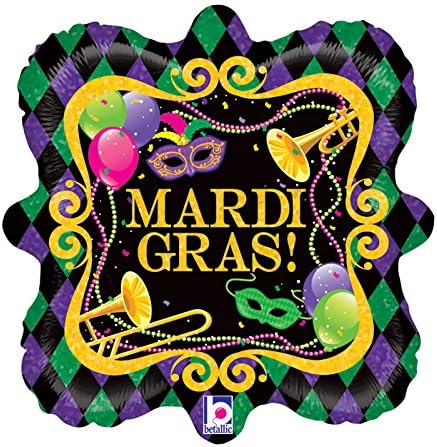 18" Mardi Gras Party - Betallic