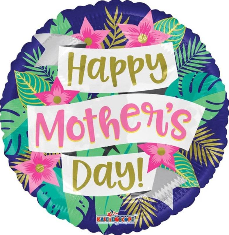 18" Mother's Day Banner & Flowers (100ct) - Conver USA