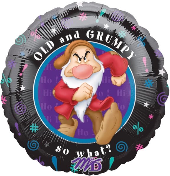 18" Old & Grumpy Birthday (20ct)