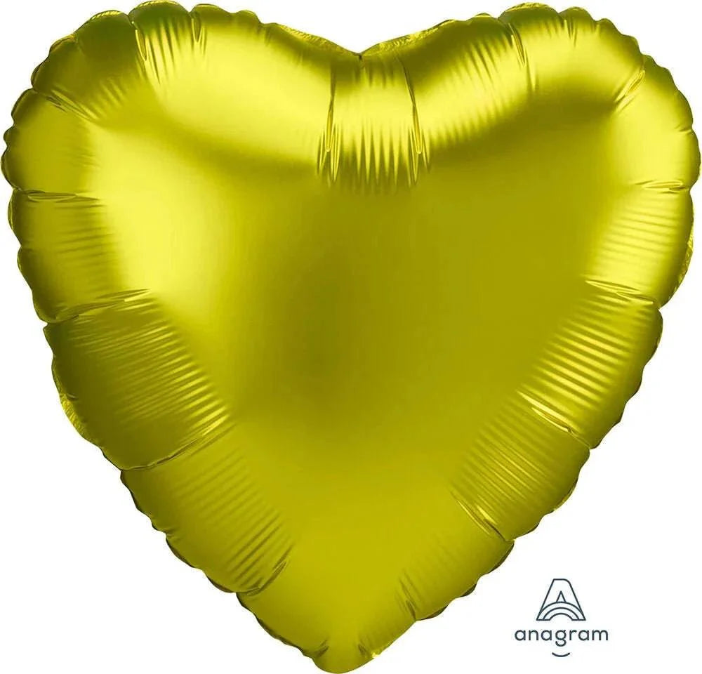 18" Solid - Color Hearts (100ct)