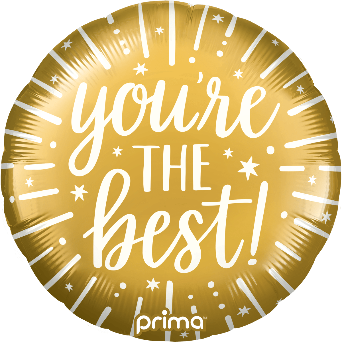 18" You're the Best Gold