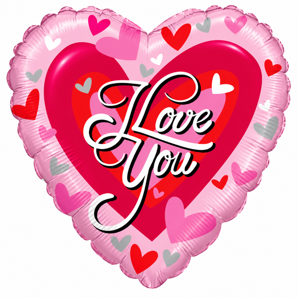 18" Love You Big Heart - Conver USA