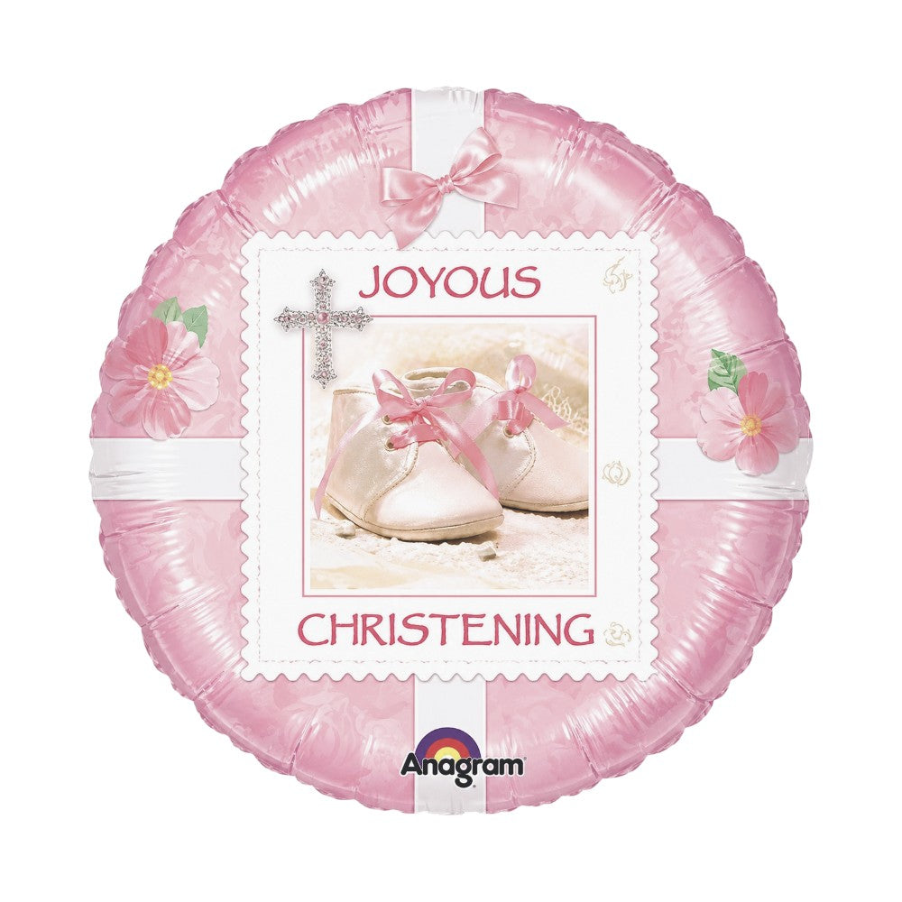 18" Yoyous Christening Pink - Anagram