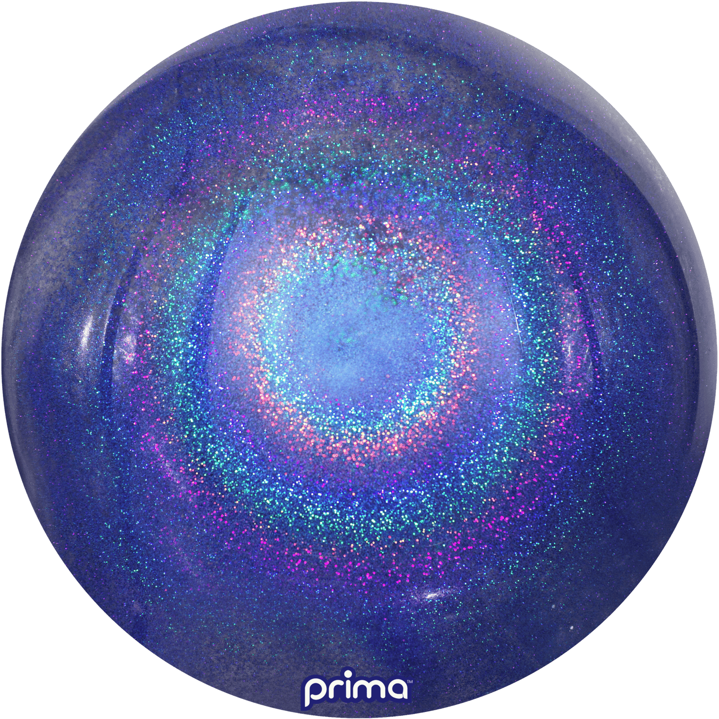 20" Blue Glitter Sphere