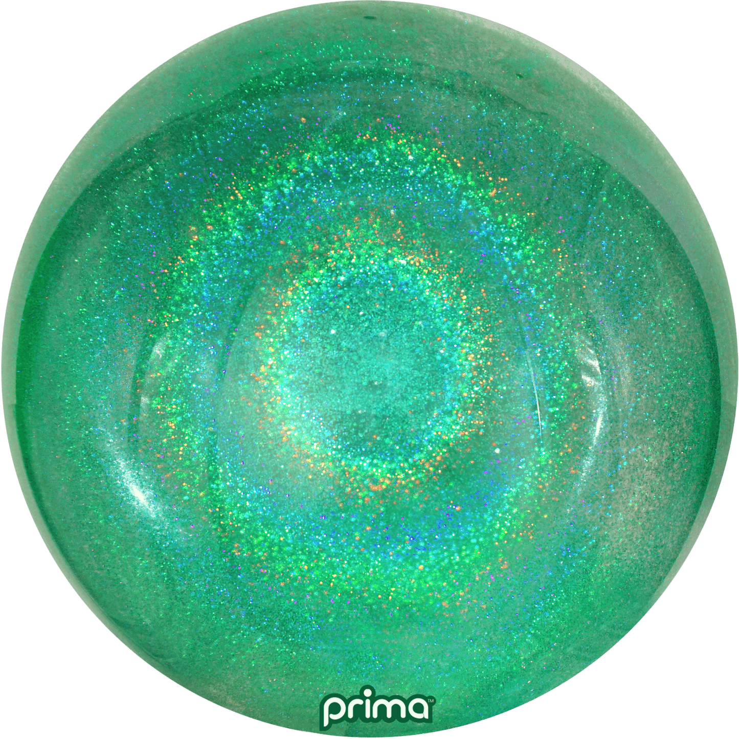20" Green Glitter Sphere