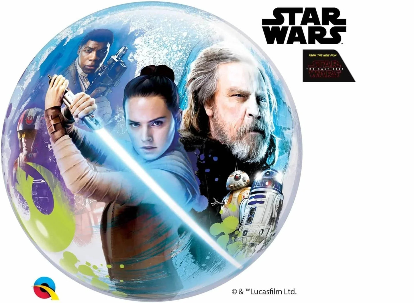22" Bubble Balloon - Star Wars the Last Jedi