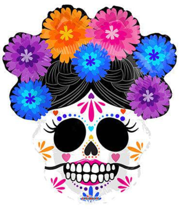 22" Catrina with Flowers (5ct) - Conver USA