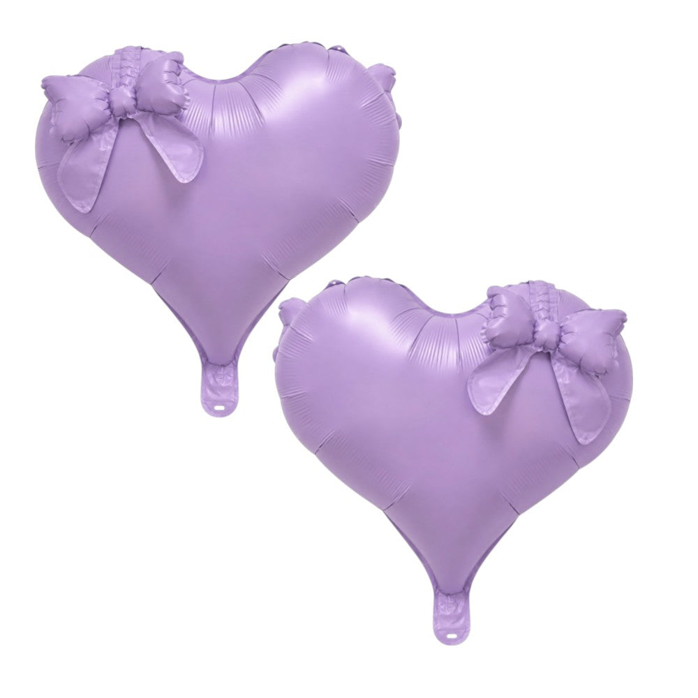 22" Heart with Bow