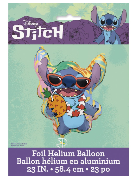 23" Disney Lilo & Stitch Stitch Foil Balloon- Unique