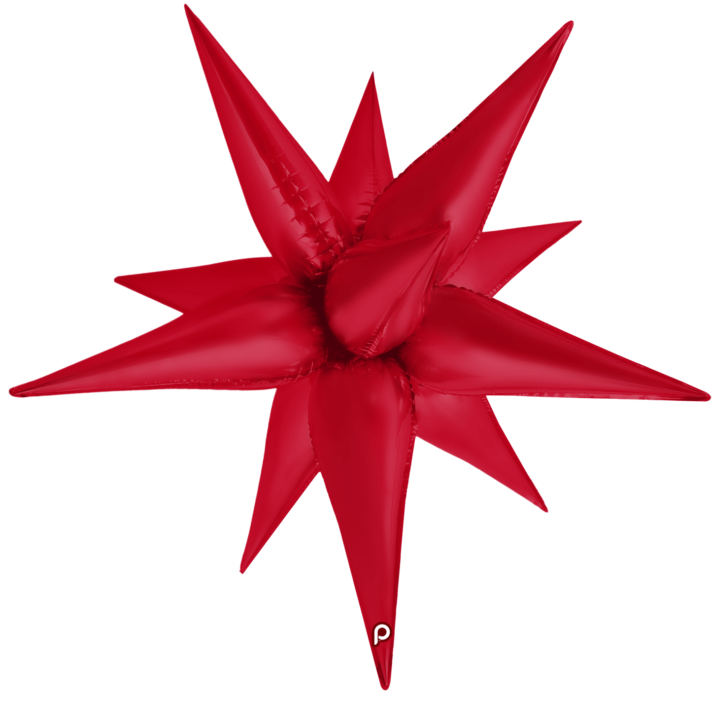 26" Starburst - Red Satin