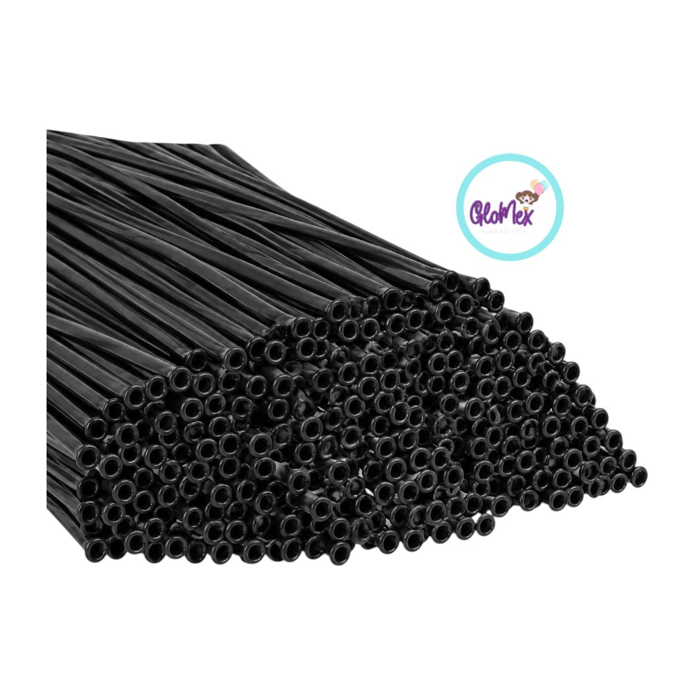 Látex negro de 12" (100 unidades) - GloMex
