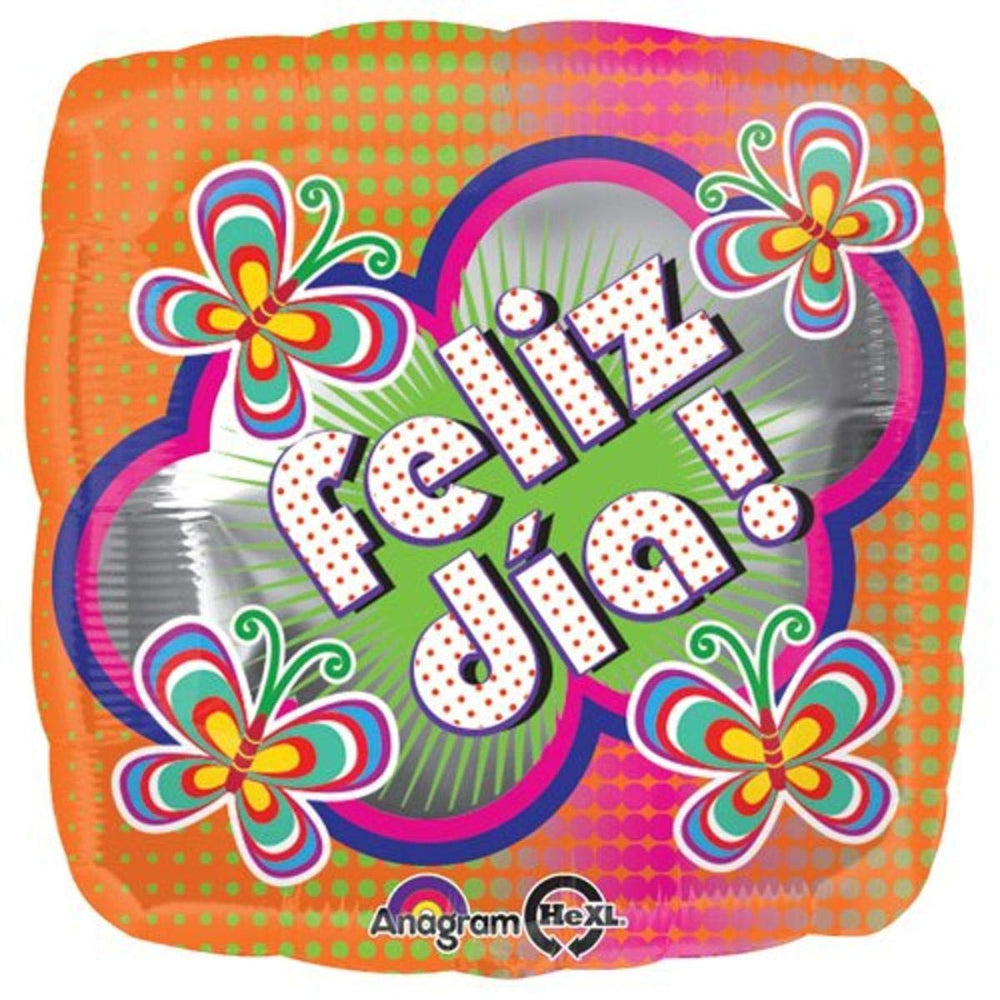 28" Feliz Dia Dots & Butterflies (5ct)