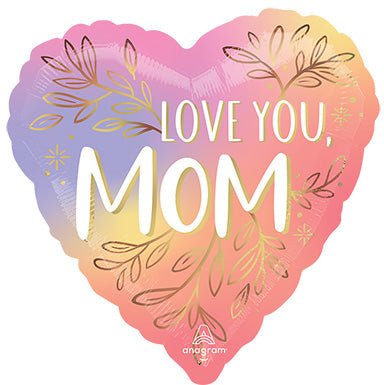 28" Love You Mom Botanical Traces (5ct) - Anagram