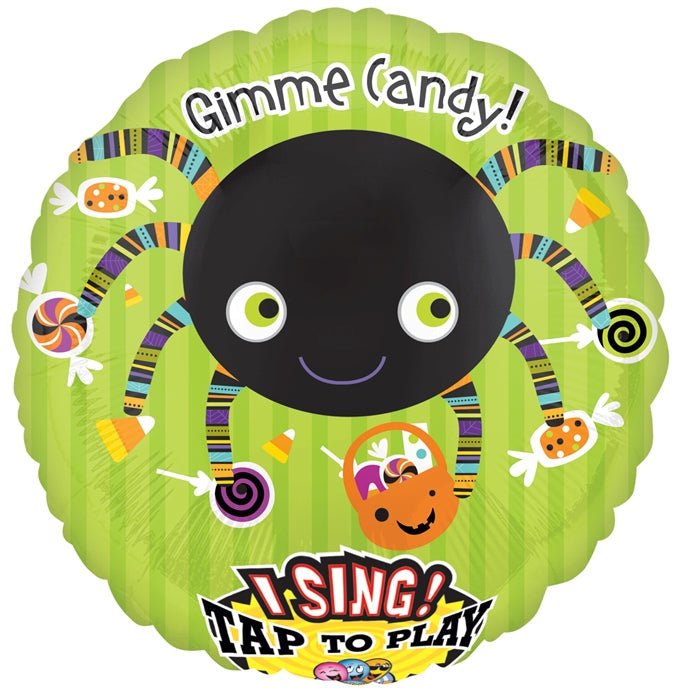 28" Sing - A - Tune - Gimme Candy Spider