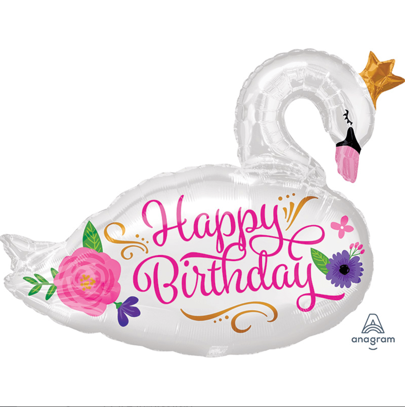 29" Birthday Swan (5ct)