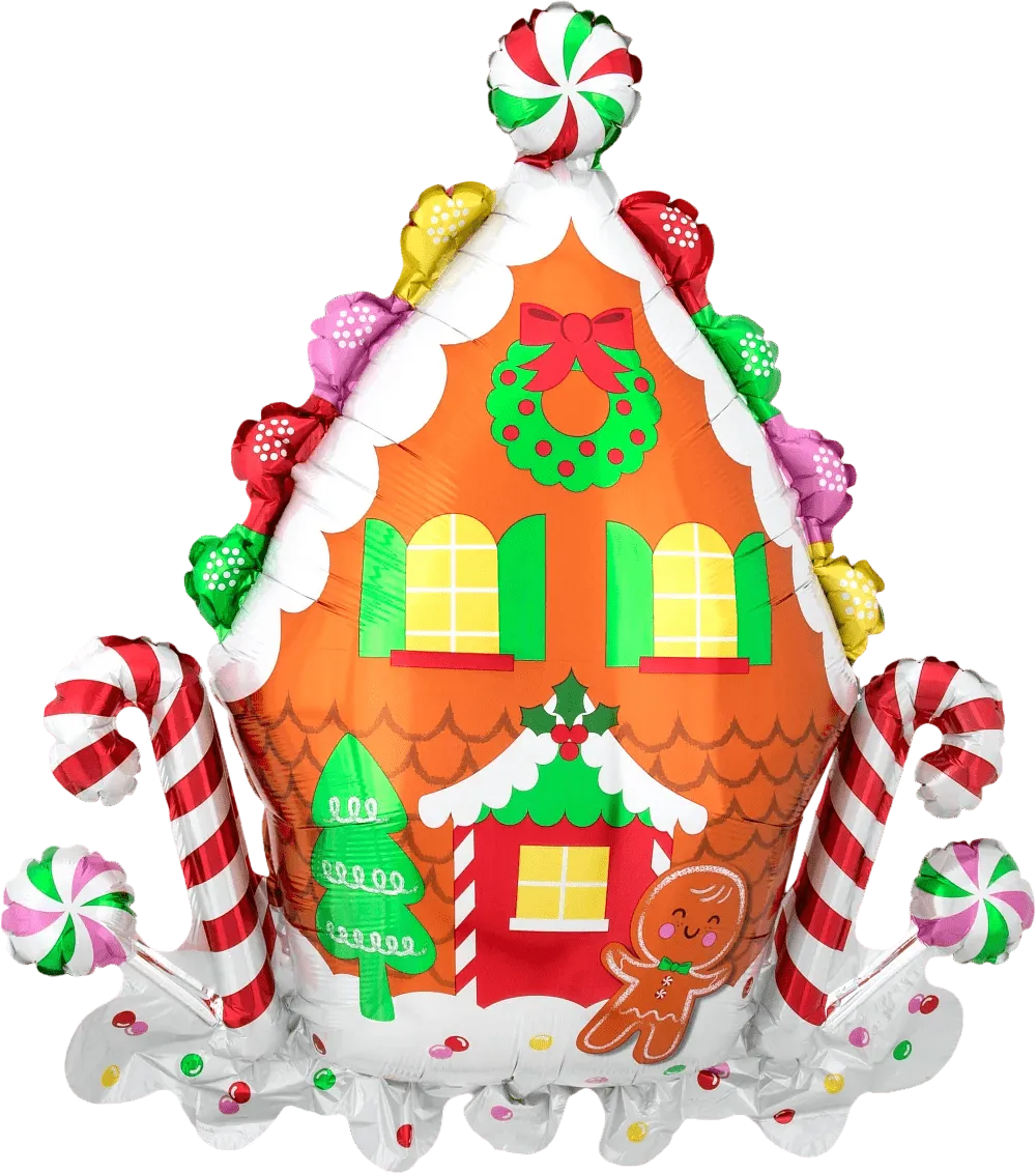 30" Gingerbread House (5ct)