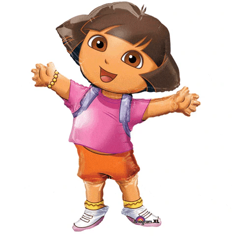 32" Airwalker® - Dora The Explorer - Anagram