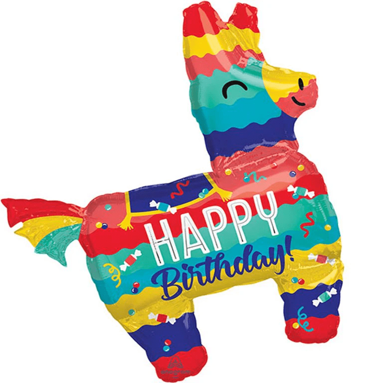 33" Pinata Party Happy Birthday (5ct)