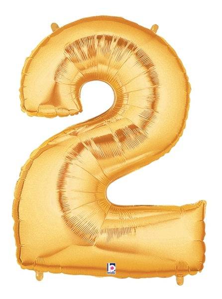 34" Megaloon Number 2 - Gold