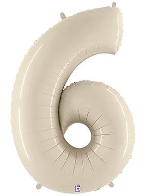 34" Megaloon Number 6 or 9 - White Sand