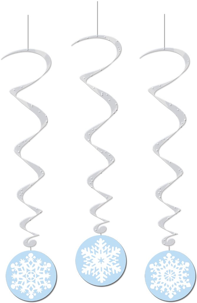 42" Hanging Decorations - Snowman (3ct)