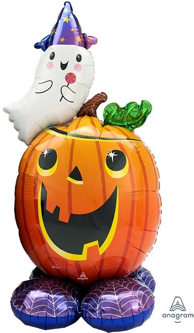 56" AirLoonz - Pumpkin and Ghost