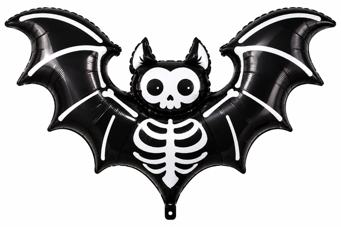 58" Halloween Spooky Skeleton Bat